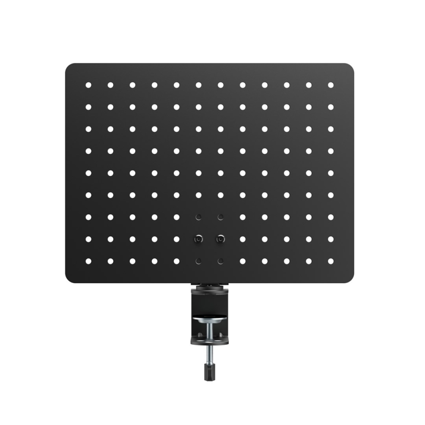 Activejet APB-002B desk organiser – rotating perforated board, matt black – 2