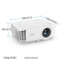 BenQ TH575i Standard throw projector 3800 ANSI lumens DLP 1080p (1920x1080) 3D White BenQ TH575i Standard throw projector 3800 ANSI lumens DLP 1080p (1920x1080) 3D White