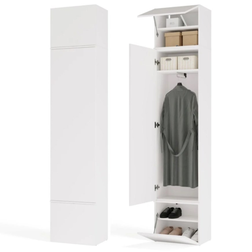 HAGA White Wardrobe – 4