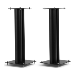 Norstone Stylum 2 speaker stand pair, black satin