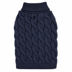 PCHEŁKA Warkocz Navy - dog clothing - size XS