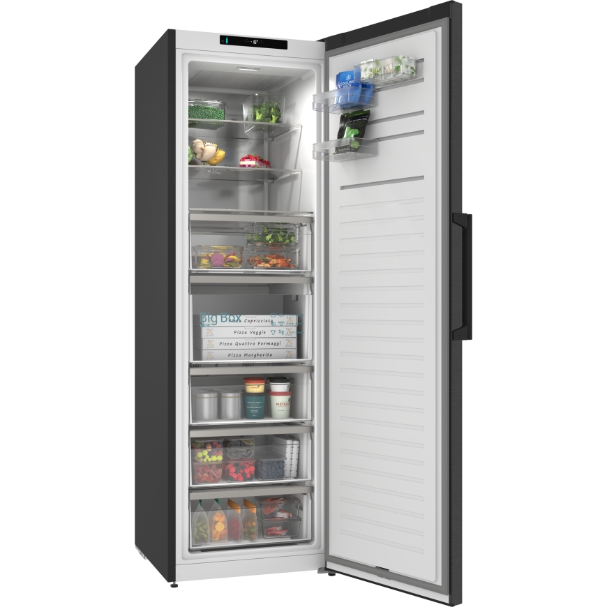 Siemens GS36NVXCG iQ300 saldētava, melna nerūsējošā tērauda – 3