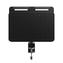 Activejet APB-006B galda organizators – rotējoša perforēta plate ar vertikālo organizatoru, melna Activejet APB-006B galda organizators – rotējoša perforēta plate ar vertikālo organizatoru, melna