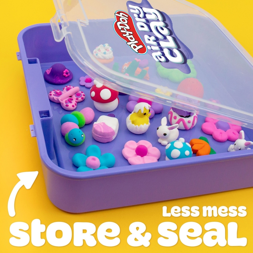 Play-Doh air-drying clay in a pink case – 3