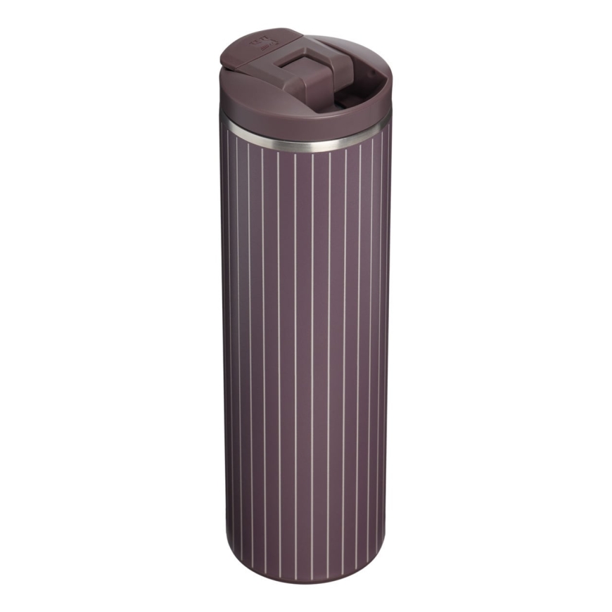 Stanley The Transit FlipTop Mug termosmuki, 470 ml, Fig Pinstripe – 3