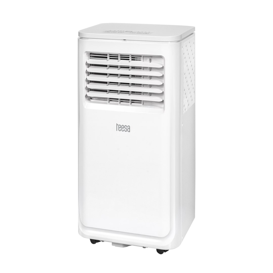 TEESA 2.5 kW portatīvais gaisa kondicionieris ar Wi-Fi un Tuya, balts