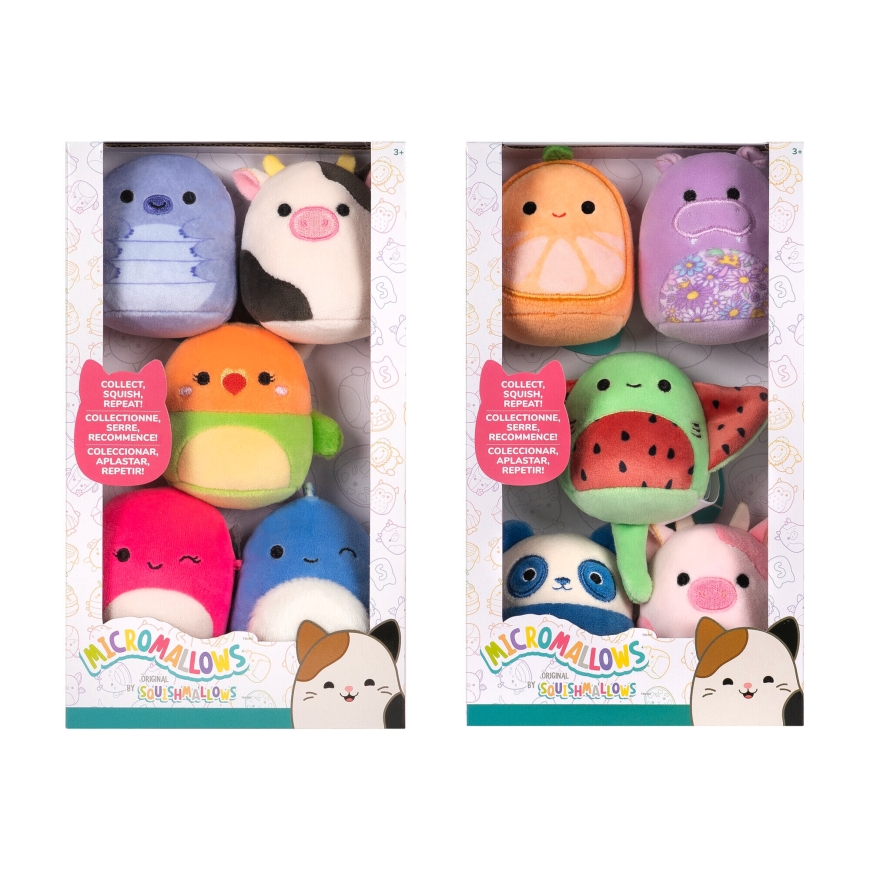 Squishmallows Micromallows komplekt, 5 tk