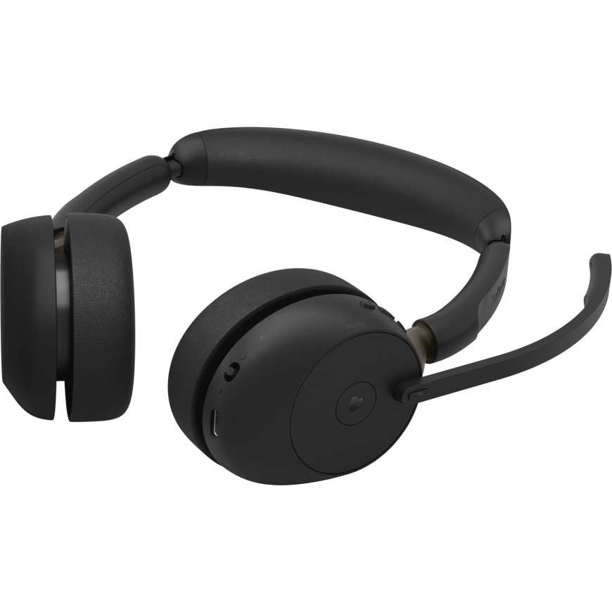 Jabra Evolve3 65 LINK390C bezvadu austiņas, MS, melnas – 3