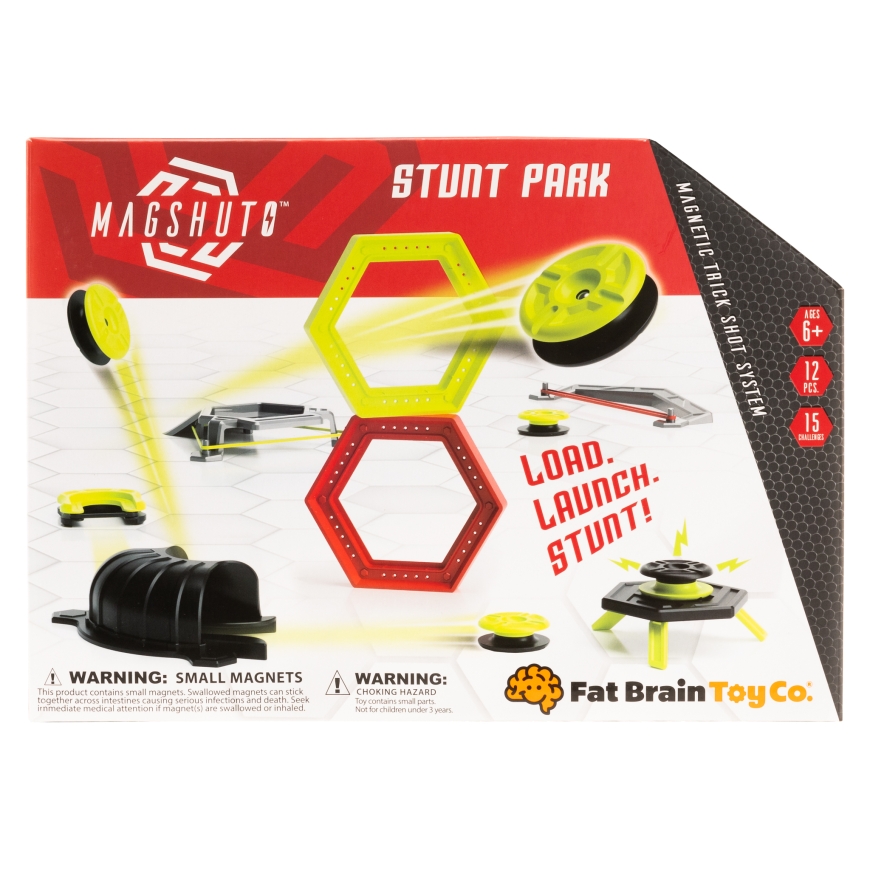 Fat Brain Magshuto Stunt Park magnetic stunt set