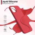 HQ "Silicone Liquid Back Case Galaxy A34 5G" Punainen