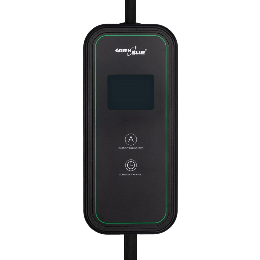 GreenBlue EV/PHEV Charger, portable, Type 2, cable length 6.8 m, IP65, 11 kW, 220–380 V AC 50/60 Hz, 16 A, 3-phase, GB1100 – 3