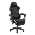 Mars Gaming MGC-X Kangas PC-pelituoli Pehmustettu istuin Musta, Valkoinen Mars Gaming MGC-X Kangas PC-pelituoli Pehmustettu istuin Musta, Valkoinen
