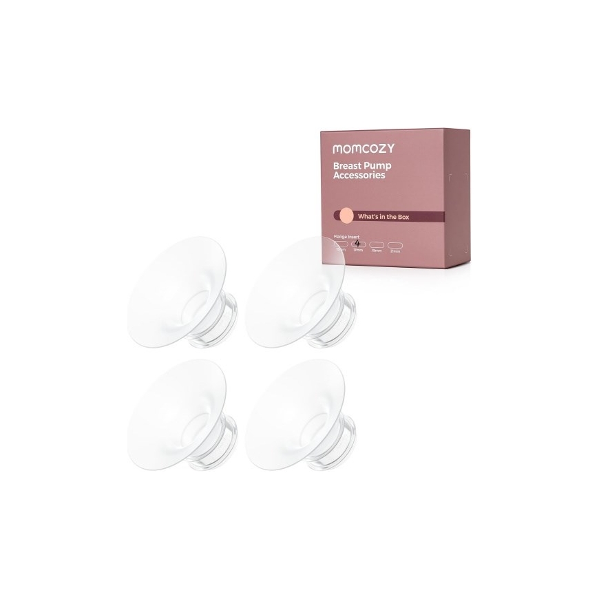 Momcozy flanšo įdėklas 17 mm M5/M6/M9, 4 vnt./pakuotėje