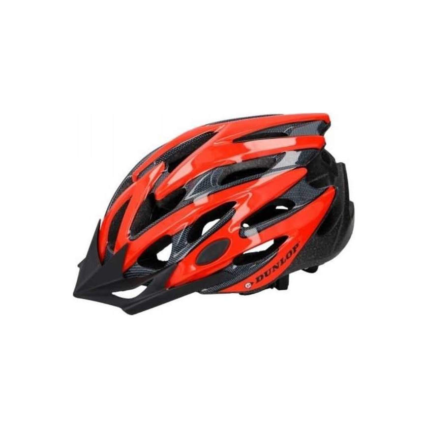 Dunlop Dunlop MTB velosipēdu ķivere (Sarkans-melns)