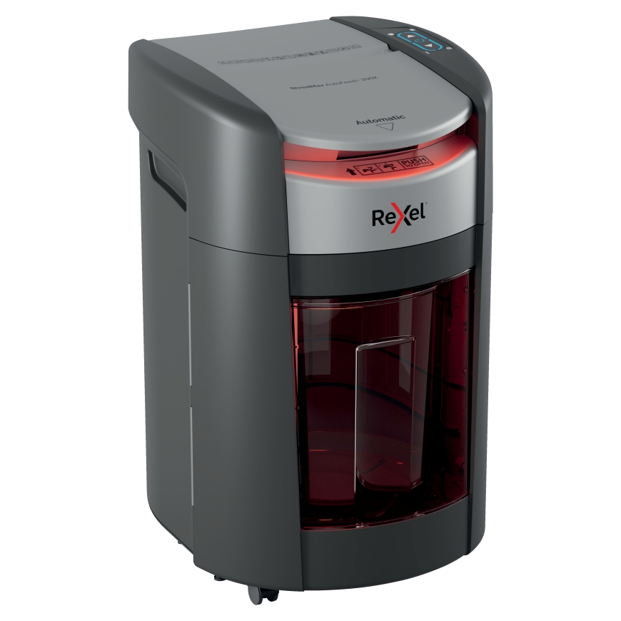 Rexel ShredMax 200X automatinis popieriaus smulkintuvas, P4