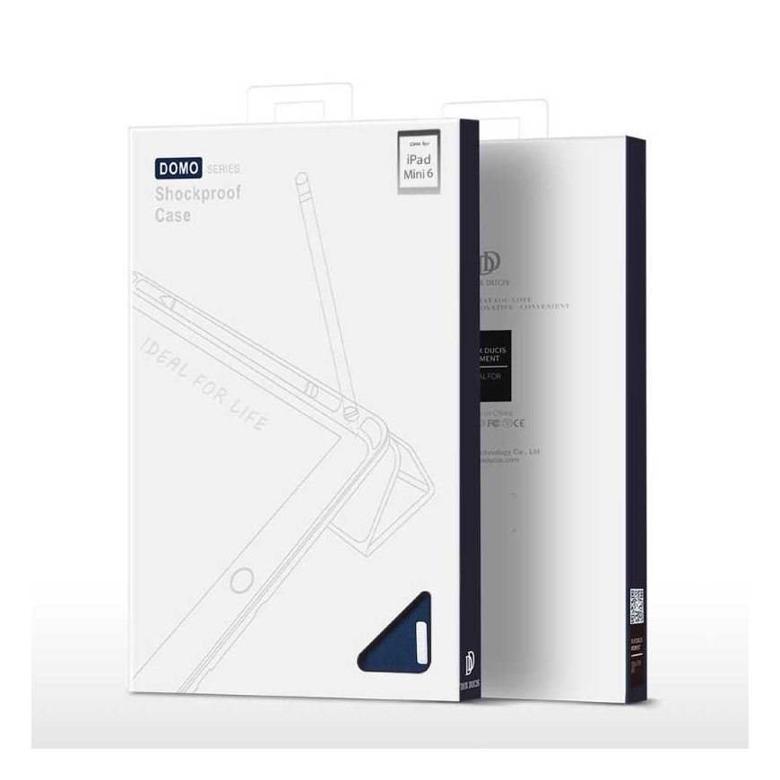 Dux Ducis Domo book case for iPad mini 6 2021 Blue – 3