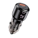 iKaku KSC-1178 Kahe pordi 75W autolaadija USB + Type-C iKaku KSC-1178 Kahe pordi 75W autolaadija USB + Type-C