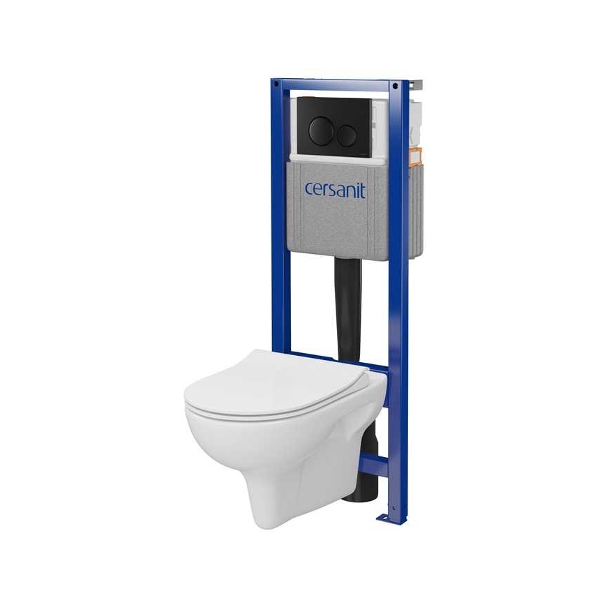 CERSANIT WC SET S701-754 WITH FRAM +BL MAT BUTTON