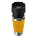 EMSA Travel Mug Classic 36 ml Roostevaba teras, Kollane EMSA Travel Mug Classic 36 ml Roostevaba teras, Kollane