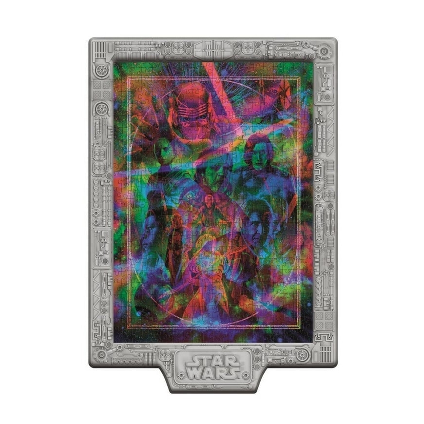 Clementoni Metamorphic Art Collection, Star Wars VII - VIII - IX palapeli, 520 palaa – 2