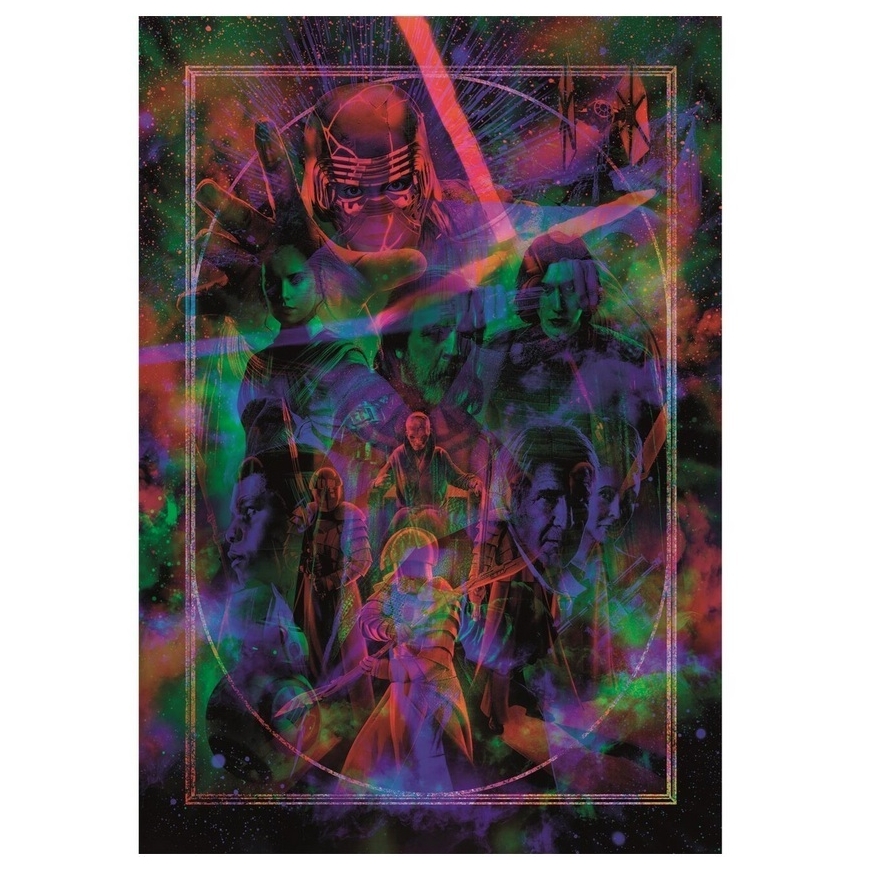 Clementoni Metamorphic Art Collection, Star Wars VII - VIII - IX puzzle, 520 pieces – 5