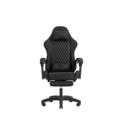 Игровое кресло Mars Gaming MGC-X из ткани с мягким сиденьем черное