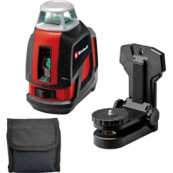 Einhell EINHELL TE-LL 360 G ristiviivalaseri, musta/punainen, vihreä laseriviiva