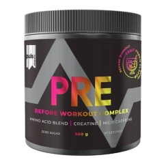 Puls Nutrition Pre-Workout Complex Amino Acid Powder, Fruit Punch, 300 g