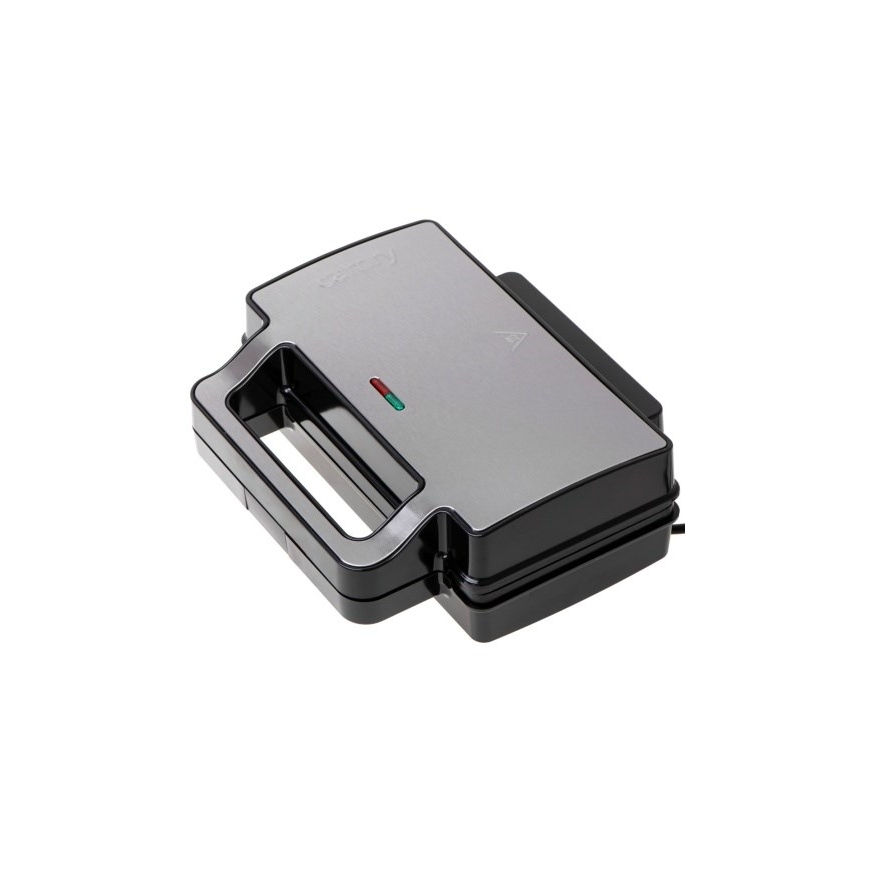 Adler CR 3074 Sandwich maker 2-in-1 Must, Roostevaba teras – 2