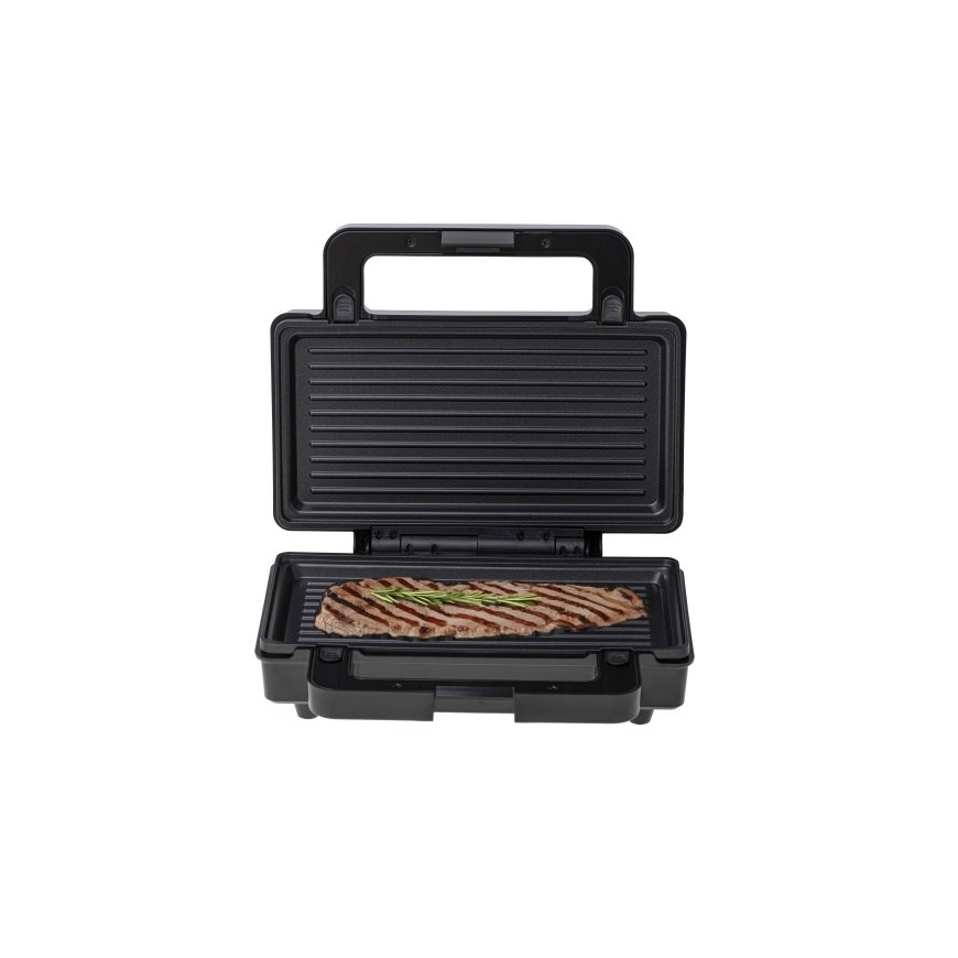 Adler CR 3074 Sandwich maker 2-in-1 Must, Roostevaba teras – 5