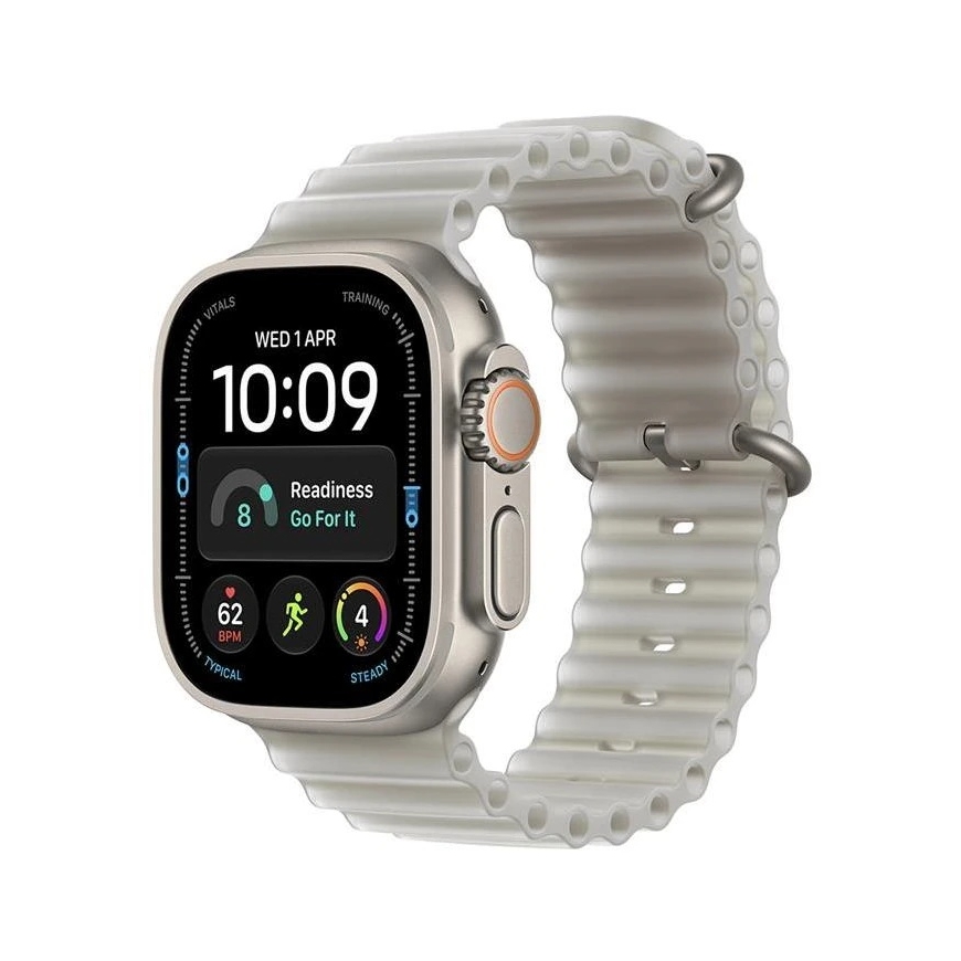 Apple Watch Ultra 4 Cellular 49 mm Natūralus Titanas./Permatomas Pilkas Oceanas – 2
