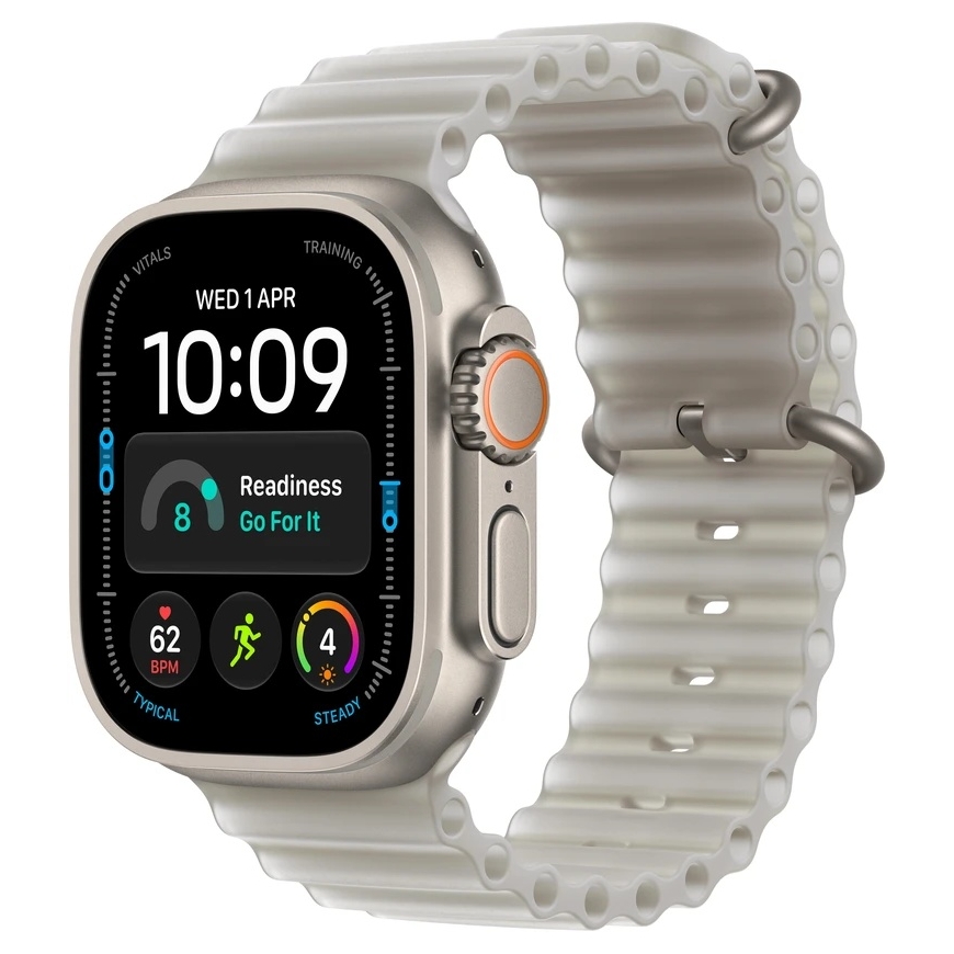 Apple Watch Ultra 4 Cellular 49mm Dabis Titāns./Puscaidīga Pelēkā Okeāns – 3