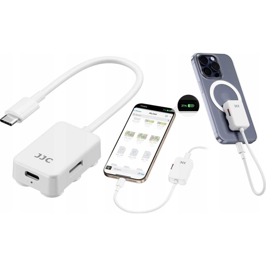 JJC SB9696 USB-C Valkoinen