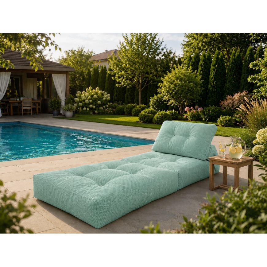 WOBA mėtų spalvos beanbag čiužinys