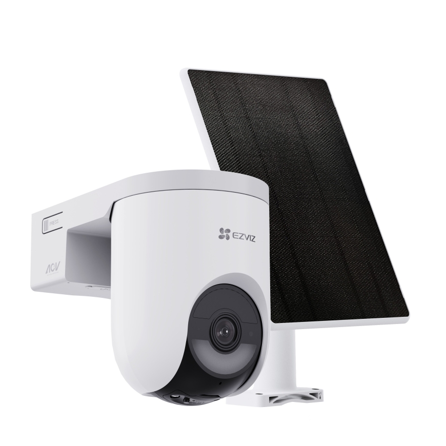 EZVIZ HB8 Lite 4K 360° saugos kamera su saulės kolektoriumi – 2