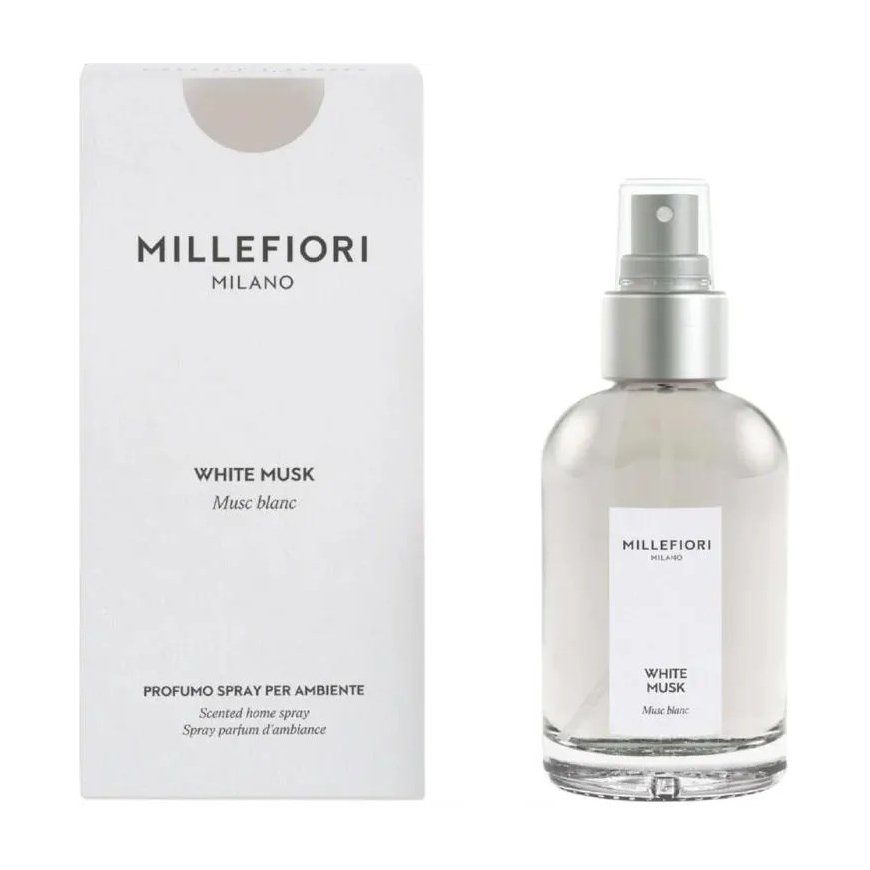 Room Fragrance Spray 100 ml WHITE MUSK MILLEFIORI