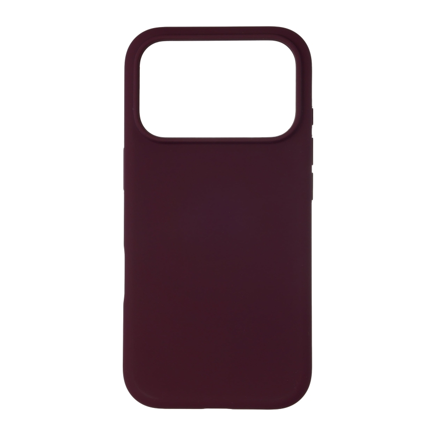 FoneKit MagSafe vedelikust silikoonist kaitseümbris, iPhone 18 Pro Max / 17 Pro Max, bordoopunane
