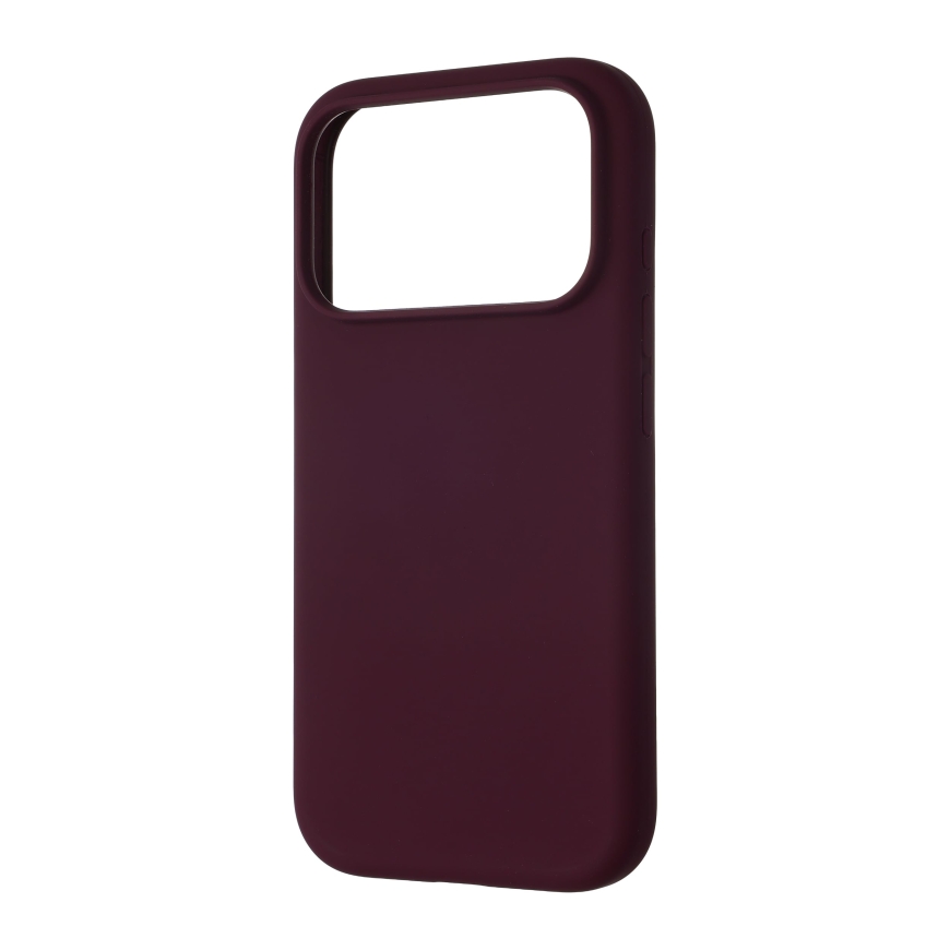 FoneKit MagSafe Liquid Silicone suojakuori, iPhone 18 Pro Max / 17 Pro Max, viininpunainen – 4