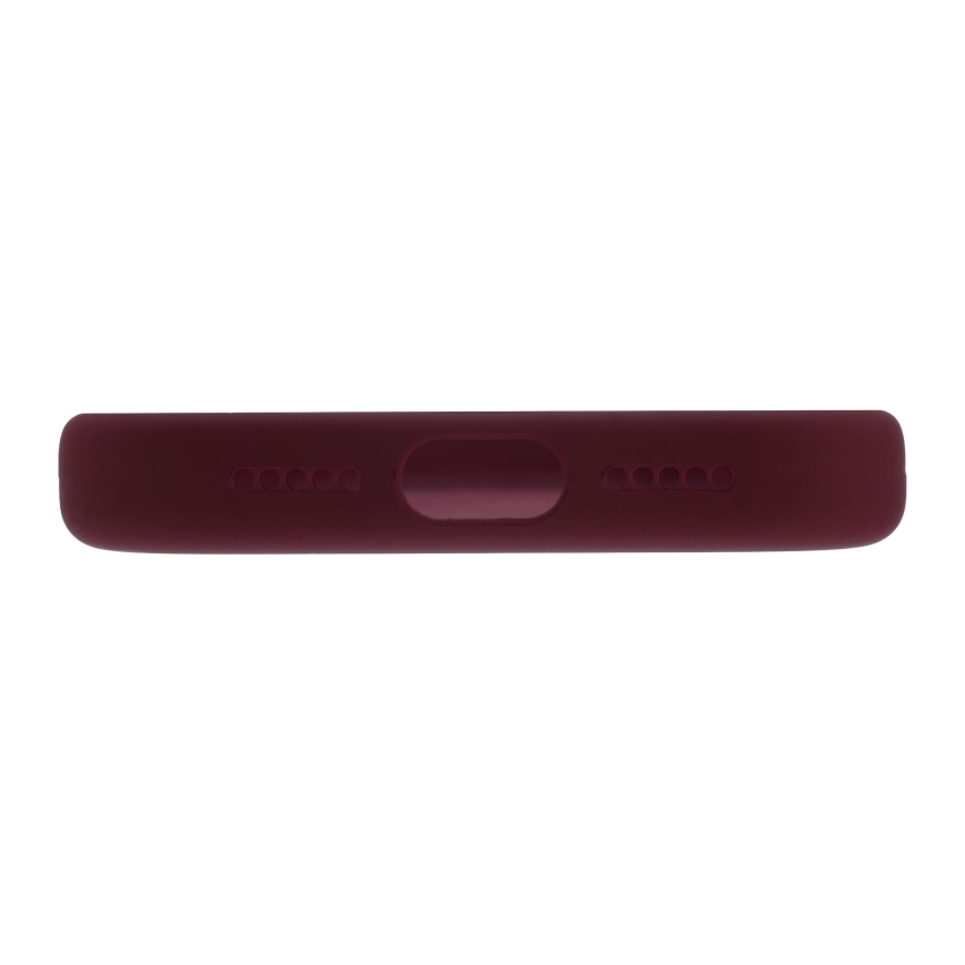 FoneKit MagSafe šķidra silikona vāks, iPhone 18 Pro Max / 17 Pro Max, bordo – 5