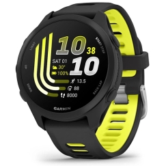 Garmin Forerunner 170 Music 3.05 cm (1.2") AMOLED 42 mm Digital 390 x 390 pixels Touchscreen Black GPS (satellite)