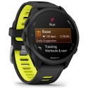 Garmin Forerunner 170 Music 3.05 cm (1.2") AMOLED 42 mm Digital 390 x 390 pixels Touchscreen Black GPS (satellite)