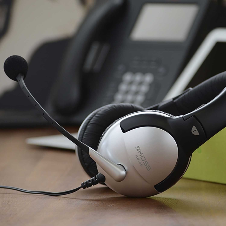 Koss SB45 USB Hõbe/Must