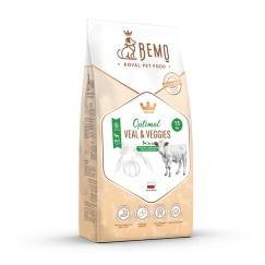 BEMO Optimaalne vasikaliha ja köögiviljad Keskmine/Suur - kuiv koeratoit - 15kg