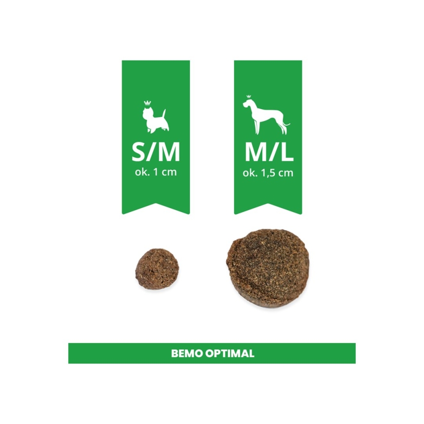 BEMO Optimālais teļa gaļa un dārzeņi Vidējs/Liels - sausais suns ēdiens - 15kg – 2