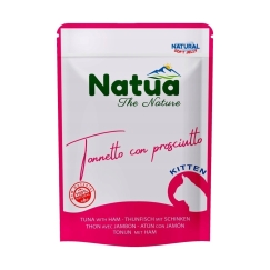 NATUA Kassi konserv tuunikala ja sink - märg kassitoit - 70g