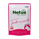 NATUA Kačių konservai su tunu ir kumpiu - šlapi kačių ėdalai - 70g NATUA Kačių konservai su tunu ir kumpiu - šlapi kačių ėdalai - 70g