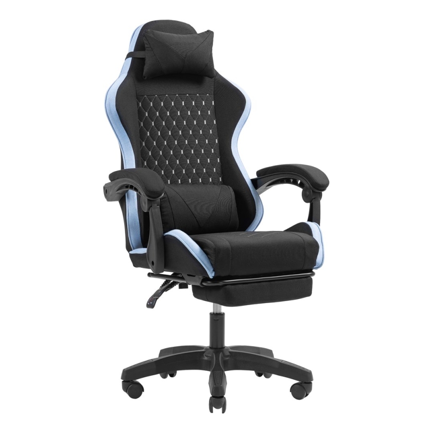 Mars Gaming MGC-X Kangas PC mängupink Paksustatud istme Must, Sinine – 3