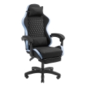 Mars Gaming MGC-X Kangas PC-pelituoli Pehmustettu istuin Musta, Sininen Mars Gaming MGC-X Kangas PC-pelituoli Pehmustettu istuin Musta, Sininen