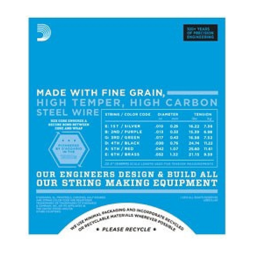 D'Addario EXL140 - electric guitar strings (10–52) – 3