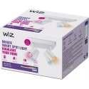 WiZ IMAGEO Spots 4x5W 22-65K RGB labas, baltas